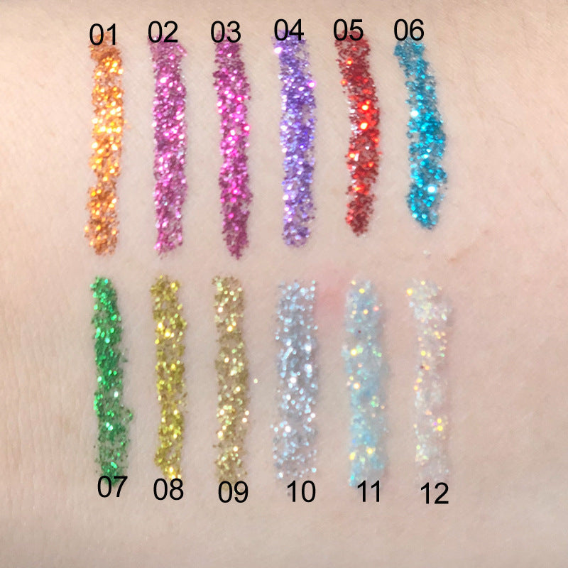 Color Eyeliner Glitter Pencil Women
