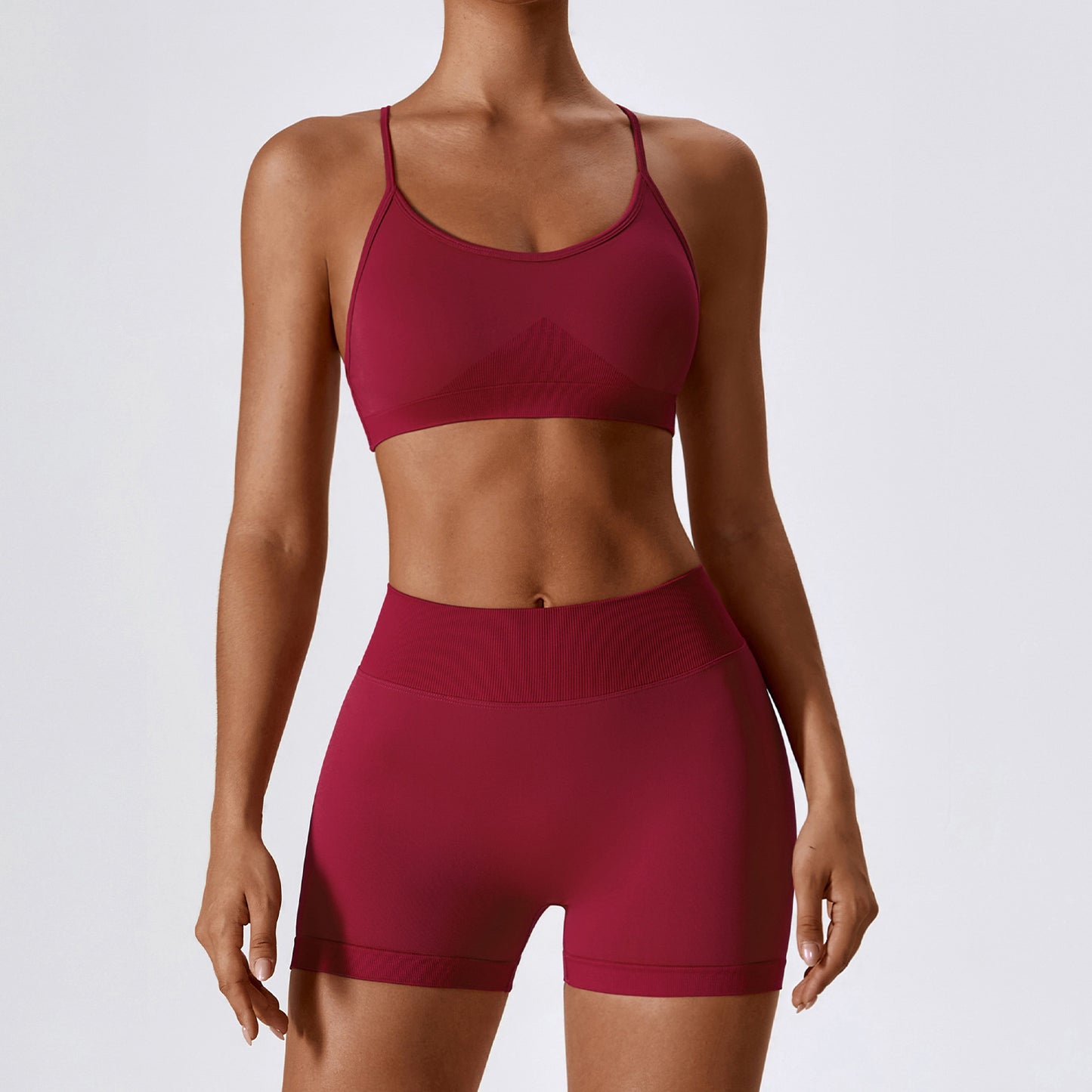 Seamless Beauty Back Yoga Clothes